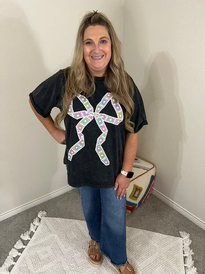 Vintage Bow Tee