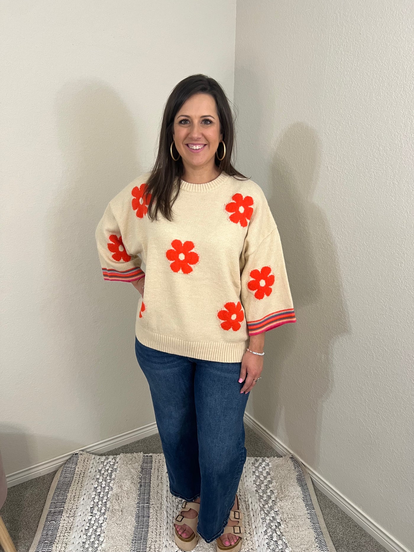 Flower Power Sweater