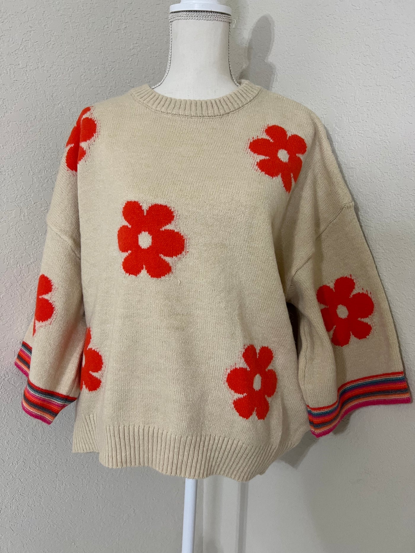 Flower Power Sweater