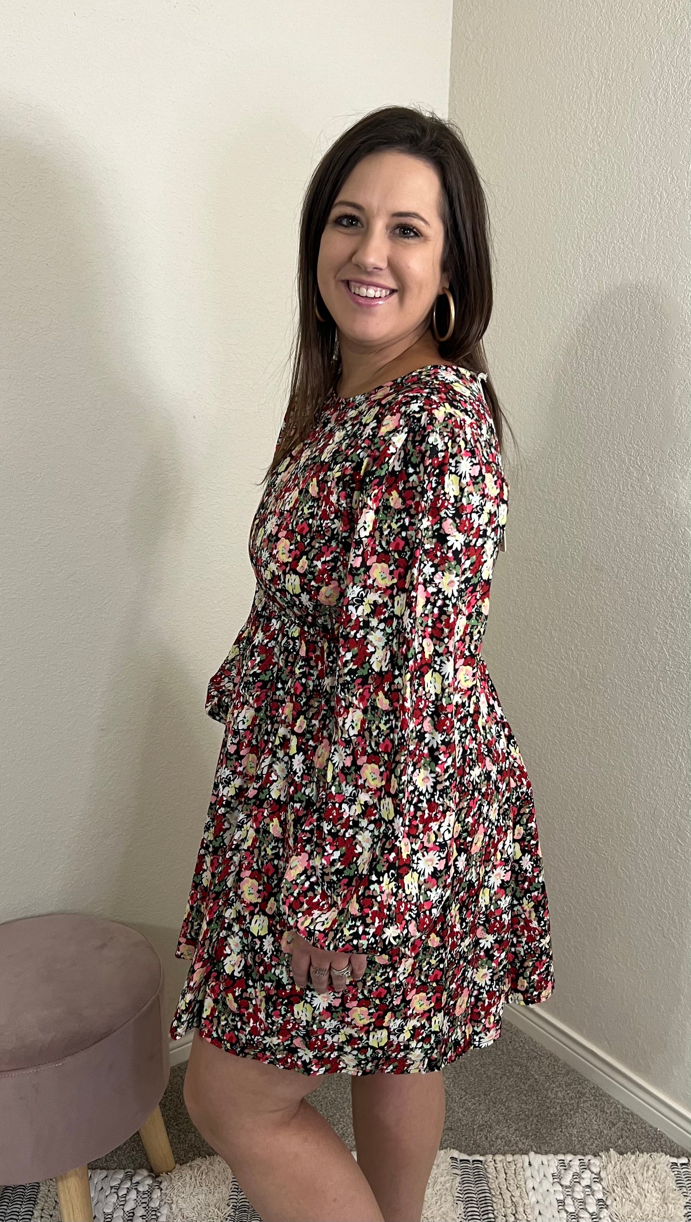 Floral Holiday Dress