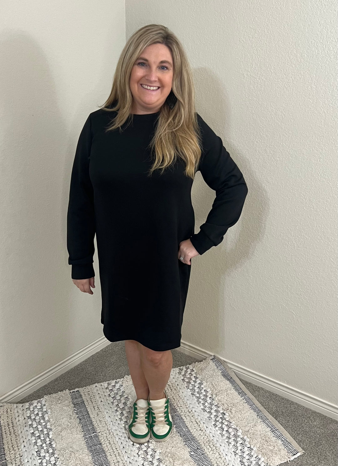 Scuba Black Dress The Mayfield Mercantile Scuba Black Dress The Mayfield Mercantile