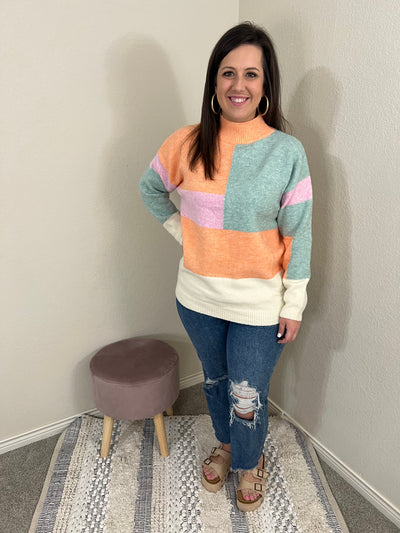 Dreamsicle Sunset Sweater