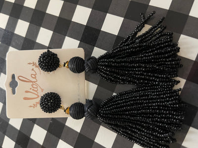 Fringe Drop Earrings